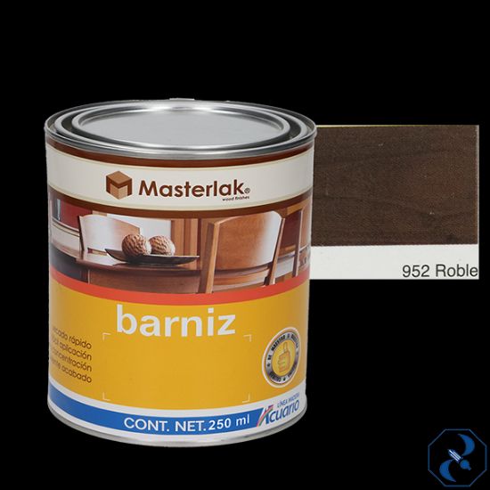 Imagen de BARNIZ 1/4 L ROBLE MASTERLAK ACUARIO MM95202