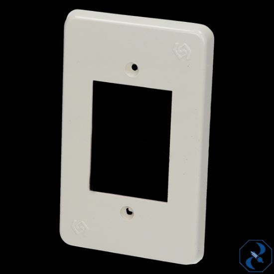 Imagen de PLACA 3 U ABS PLASTICO MARFIL ASTRO ABS3M