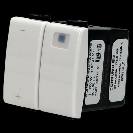 Imagen de DIMMER PULSANTE UNIVERSAL 2 MOD BTICINO MX QZ5713