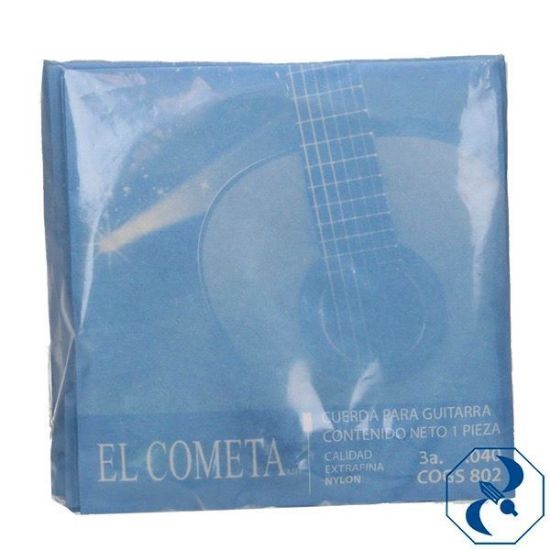 Imagen de CUERDA 3A C/12 PZAS P/GUITARRA NYLON COMETA 2000393