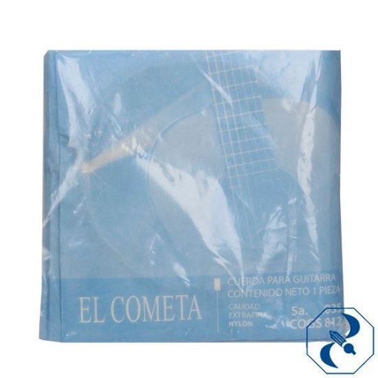 Imagen de CUERDA 5A C/12 PZAS P/GUITARRA NYLON COMETA 2000423