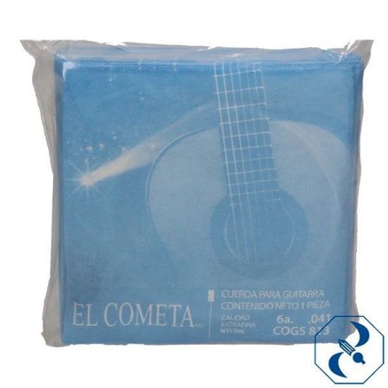 Imagen de CUERDA 6A C/12 PZAS P/GUITARRA NYLON COMETA 2000431