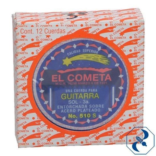 Imagen de CUERDA 3A C/12 PZAS P/GUITARRA ACERO COMETA 2000121