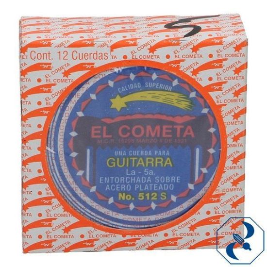 Imagen de CUERDA 5A C/12 PZAS P/GUITARRA ACERO COMETA 2000148