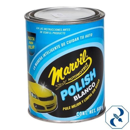 Imagen de PASTA 600 GR BLANCA PARA PULIR MARVIL 110214