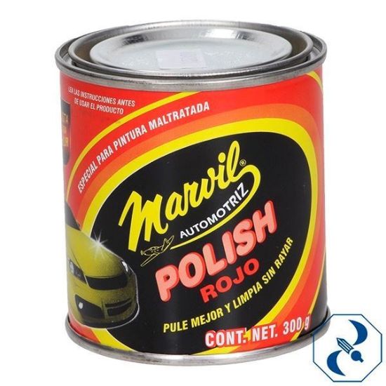 Imagen de PASTA 300 GR ROJA PARA PULIR POLISH MARVIL 110218