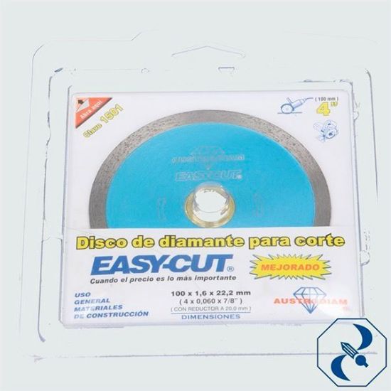 Imagen de DISCO 4 PULG CORTE DE DIAMANTE EASY CUT RIN AUSTROMEX 1501