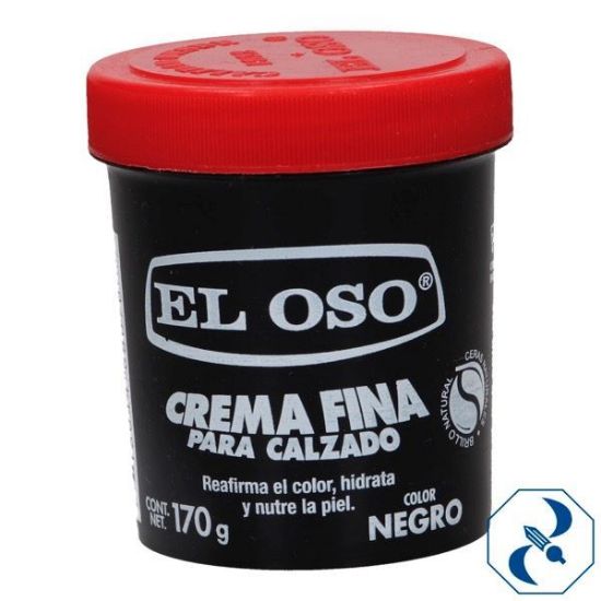 Imagen de CREMA 170 GR NEGRA EL OSO 8070A