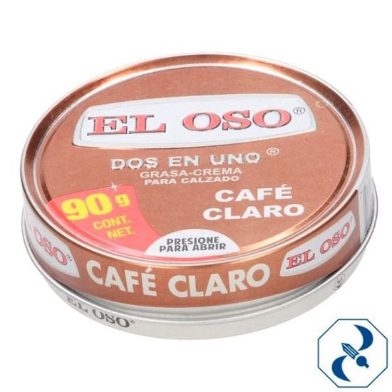 Imagen de GRASA CREMA DOS EN UNO CAFE  90 GR EL OSO 8015A