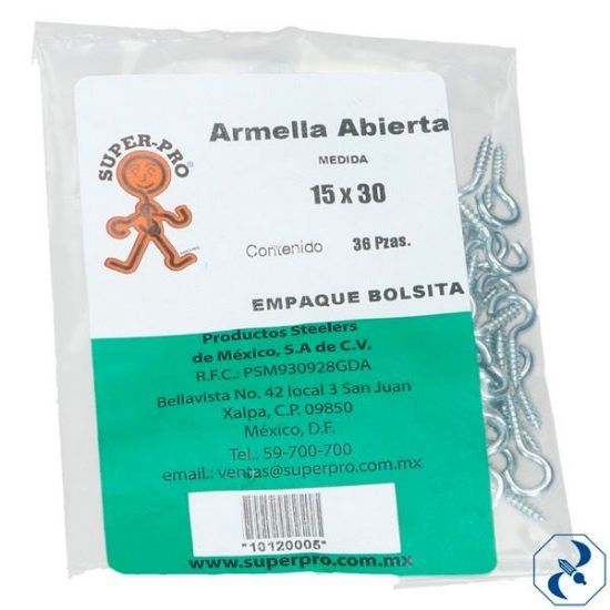 Imagen de ARMELLA 15X30 C/144 PZAS ABIERTA SUPER PRO 10120005