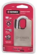 Imagen de CANDADO DE ACERO MAXIMA SEGURIDAD 50 MM HERMEX CAI-50A