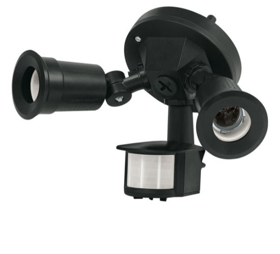 Imagen de D 2 LUMINARIO PARA INTEMPERIE 300 W SENSOR MOVIMIENTO  VOLTECH LUI-300-SE