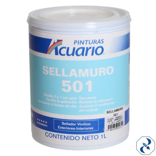 Imagen de SELLADOR 1 L PARA MURO 501 ACUARIO SA90610