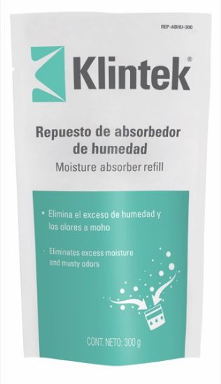 Imagen de D 1 REPUESTO PARA ABSORBEDOR DE HUMEDAD, 300 GR KLINTEK REP-ABHU-300