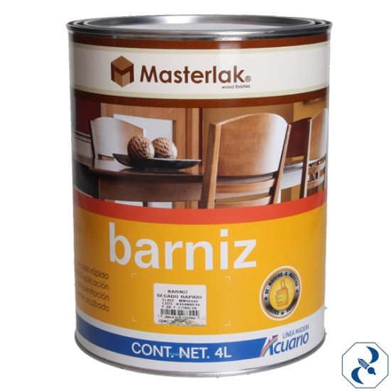 Imagen de BARNIZ 4 L SECADO RAPIDO MASTERLAK ACUARIO MM96040