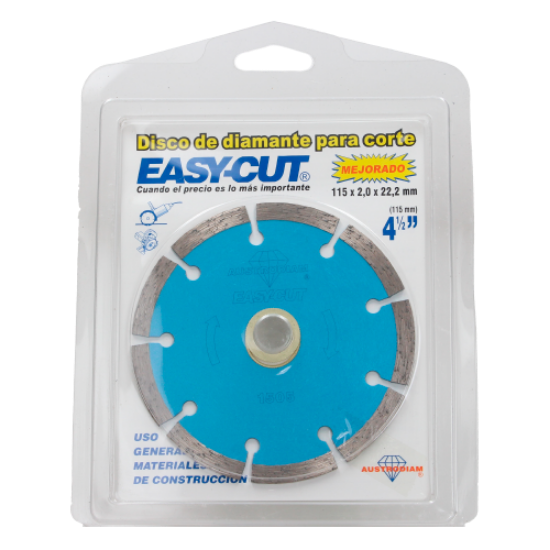 Imagen de DISCO 4.5 PULG CORTE DE DIAMANTE EASY CUT AUSTROMEX 1505