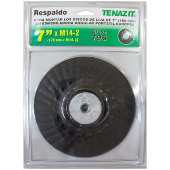 Imagen de D 1 RESPALDO PARA DISCOS DE LIJA 7" CON ROSCA MILIMETRICA AUSTROMEX 796