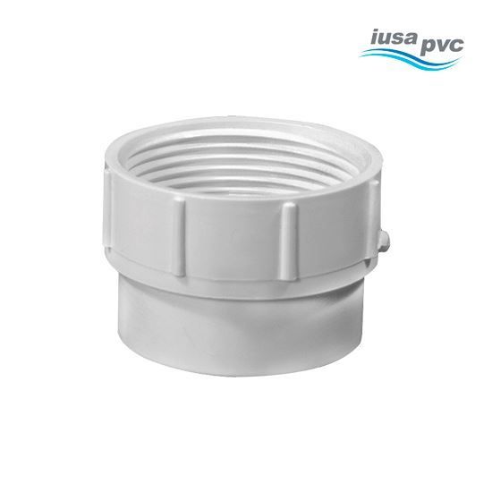 Imagen de CONECTOR RCA INT 1 PULGADA PVC HIDRAULICO CED-40 IUSA 615397