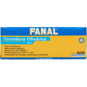 Imagen de CERRADURA CILINDRIC BANO ACEROINOXIBOLA FANAL FN610-BASTS