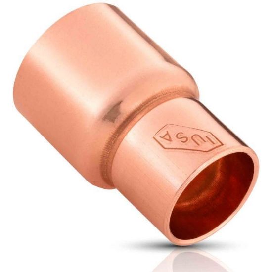 Imagen de REDUCCION BUSHING DE 19 X 13MM  3/4 X 1/2 COBRE ECONOMICO IUSA 616871