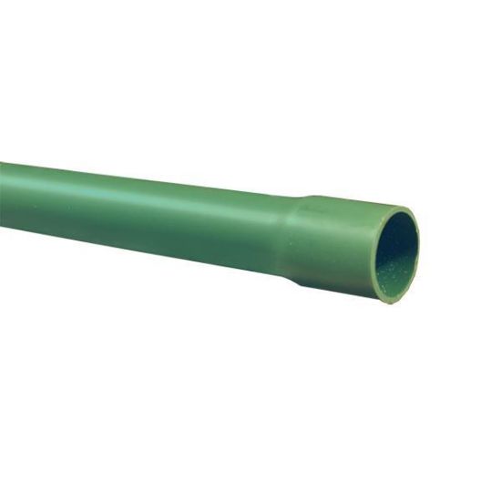 Imagen de D 1 TUBO DE PVC CONDUIT VERDE LIGERO 51MM 2 TRAMO DE 3M ARGOS TPL0513