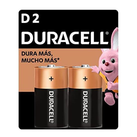 Imagen de PILA D BLISTER CON 2 PILAS DURACELL 1500