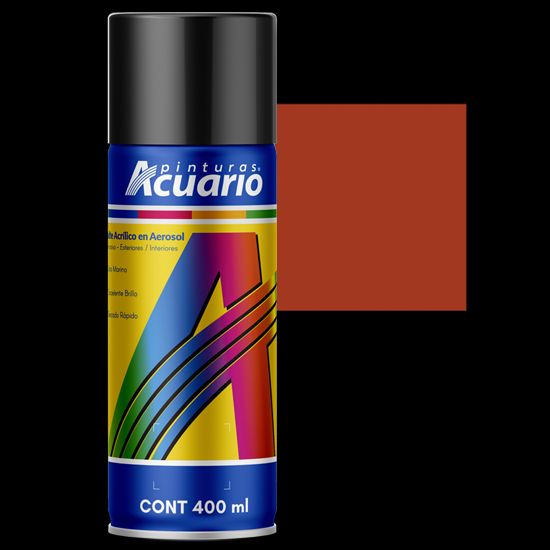 Imagen de ESMALTE ROJO TOMATE AEROSOL ACUARIO AA73805